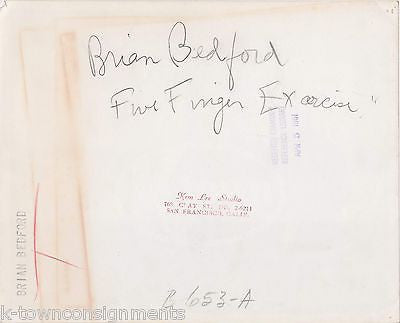 BRIAN BEDFORD STAGE & MOVIE ACTOR DISNEY'S ROBIN HOOD VINTAGE NEWS PRESS PHOTO - K-townConsignments