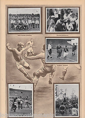 SOCCER GERMAN ITALY USA BASKETBALL EVENTS OLYMPICS 1936 PHOTO CARDS POSTER PRINT - K-townConsignments