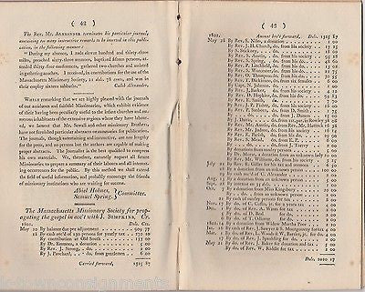 MASSACHUSETTS MISSIONARY SOCIETY SERMON BY SAMUEL SPRING NEWBURYPORT PASTOR 1802 - K-townConsignments
