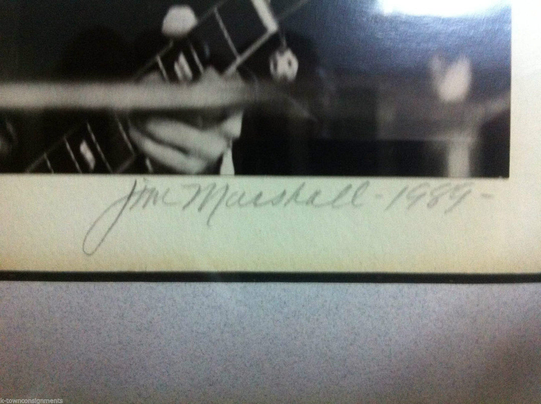 JOHN LENNON PAUL McCARTNEY ORIGINAL BEATLES CONCERT JIM MARSHALL PHOTOGRAPH 1966 - K-townConsignments