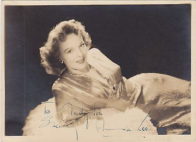 ANNA LEE FORT APACHE MOVIE ACTRESS VINTAGE AUTOGRAPH SIGNED GLAMOUR PROMO PHOTO - K-townConsignments