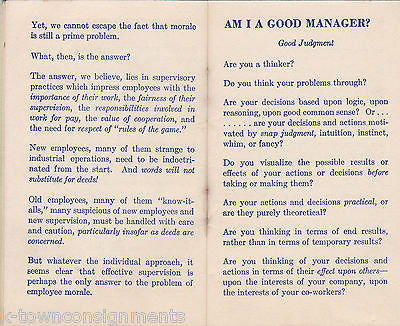 SUPERVISOR'S MEMORY JOGGER WWII ANTI GERMAN HOME FRONT CARTOON ART WORKFORCE - K-townConsignments