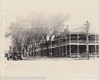 BARRACKS FORT LEAVENWORTH  KANSAS VINTAGE WWII MILITARY FILE PHOTO - K-townConsignments