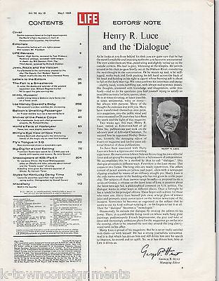 WORLD'S FAIR 1964 FUTURE OF AMERICA & KING HUSSEIN OF JORDAN LIFE MAGAZINE - K-townConsignments