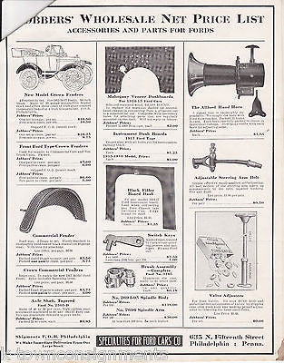 FORD ANTIQUE CARS GRAPHIC ADVERTISING SALES FLYER - K-townConsignments