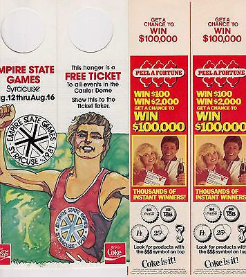 PEPSI COLA BUMPER STICKER SALES RECIEPT & ADVERTISING FLYERS VINTAGE SODA LOT - K-townConsignments