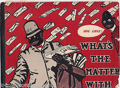 AFRICAN AMERICAN MAILMAN ANTIQUE BLACK AMERICANA GRAPHIC ART SHEET MUSIC 1904 - K-townConsignments