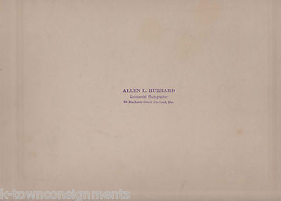 POST OFFICE PACKAGE MAIL SORTING ROOM UNUSUAL ANTIQUE PHOTOGRAPH ON BOARD - K-townConsignments