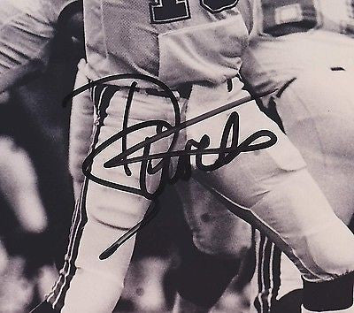 DON STROCK MIAMI DOLPHINS NFL FOOTBALL PLAYER AUTOGRAPH SIGNED PHOTO - K-townConsignments