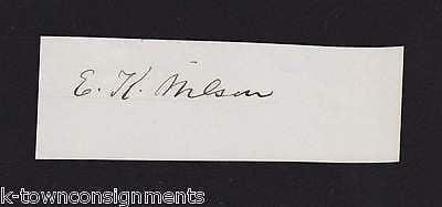 EPHRAIM KING WILSON II 1855 MARYLAND SENATOR DEMOCRAT AUTOGRAPH SIGNATURE - K-townConsignments
