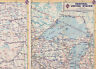 SKELLY OIL CO VINTAGE GRAPHIC SOUVENIR TRAVEL AD MAP - K-townConsignments