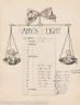 Baby's Weight Cherub & Infant Antique Graphic Illlustration Nursery Print - K-townConsignments