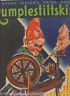 RUMPLESTILTSKIN FAIRYTALE VINTAGE COLORING PAINT BOOK MARGERY CHASE - K-townConsignments