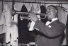 LOUIS ARMSTRONG HUMOROUS DRESSING ROOM MUSIC PHOTO FRANK DRIGGS COLLECTION 1955 - K-townConsignments