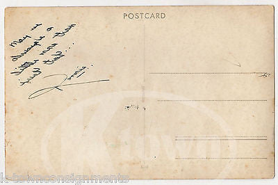AFRICAN AMERICAN NAVY SAILOR VINTAGE WWII AUTOGRAPH SIGNED PHOTO POSTCARD - K-townConsignments