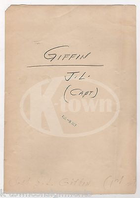 CAPTAIN J. L. GIFFIN SPIRIT OF LOS ANGELES DOLE AIR RACE NEWS PRESS PHOTO 1927 - K-townConsignments