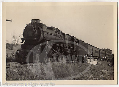 PENNSYLVANIA READING RAILROAD TRAINS 3 VINTAGE 5x7 SNAPSHOT PHOTOGRAPHS - K-townConsignments