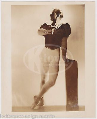 FREDERIC FRANKLIN BALLET ACTOR DANCER VINTAGE BALLET RUSSE STAGE PHOTOGRAPH - K-townConsignments