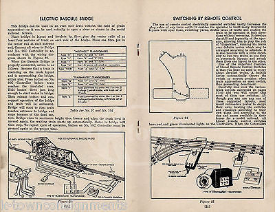 INSTRUCTIONS FOR ASSEMBLING & OPERATING LIONEL TRAINS VINTAGE TOY RAILROADS BOOK - K-townConsignments