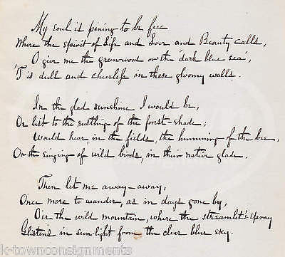 W. J. MALTBY SUTTON MASS ORIGINAL POEM AUTOGRAPH SIGNED YALE COLLEGE LETTER - K-townConsignments