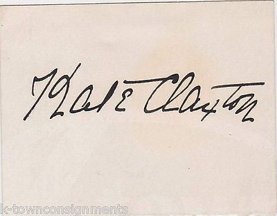KATE CLAXTON AMERICAN STAGE ACTRESS ANTIQUE AUTOGRAPH SIGNATURE - K-townConsignments