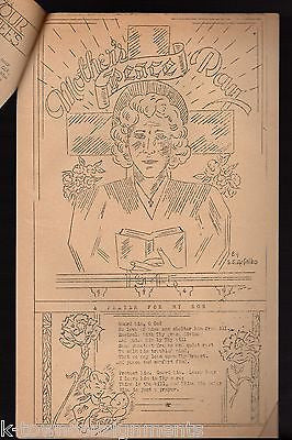 WWII US NAVY SOLDIERS CAMP PARKS CA GRAPHIC ILLUSTRATED SEABEES NEWSLETTER 1944 - K-townConsignments