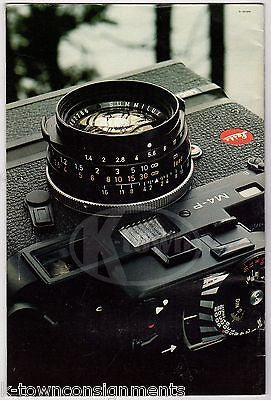 LEICA PHOTOGRAPHY CAMERAS LENSES VINTAGE DEALERS ORDER FORM ADVERTISING CATALOG - K-townConsignments