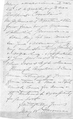 MRS E. H. HARRIMAN RAILROAD EXEC'S WIFE AUTOGRAPH SIGNED LETTER TO COMMODORE - K-townConsignments