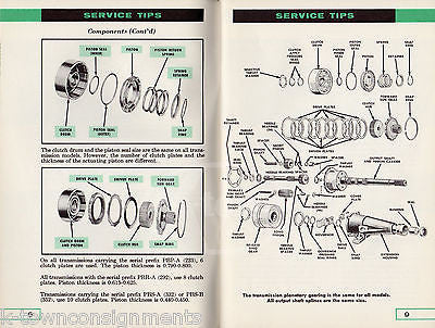 FORD SERVICE TECHNICIAN VINTAGE 1959 FORDOMATIC ENGINE REPAIR MANUAL - K-townConsignments