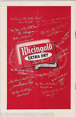 PAT ROONEY ON ZE BOULEVARD LOU WALTERS LATIN QUARTER VINTAGE THEATRE PLAYBILL - K-townConsignments