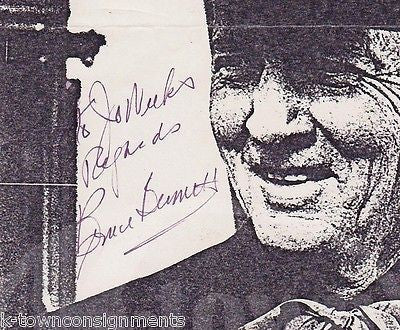 BRUCE BENNETT TARZAN MOVIE ACTOR VINTAGE AUTOGRAPH SIGNED PRINT & ORIGINAL PHOTO - K-townConsignments