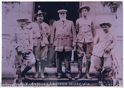 FRANCISCO MURGIUA MEXICAN REVOLUTION PHOTO REPRODUCTION FROM LOST NEGATIVE - K-townConsignments
