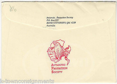 AUSTRALIA NATIONAL ANTARCTIC RESEARCH EXPEDITION PENGUIN POSTAL STAMP MAIL COVER - K-townConsignments