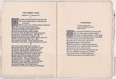 VIOLE DEL PENSIERO AVE MARIA POEMS BY VIOLA VERNON ANTIQUE POETRY BOOK SYRACUSE - K-townConsignments