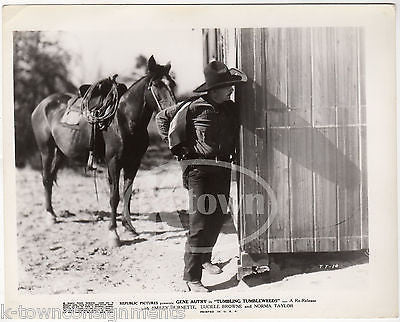 GENE AUTRY TUMBLING TUMBLEWEEDS WESTERN MOVIE ACTOR VINTAGE MOVIE STILL PHOTO - K-townConsignments