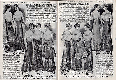 PERRY DAME CLOTHES NEW YORK ANTIQUE GRAPHIC ADVERTISING FASHION CATALOG 1914 - K-townConsignments