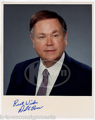 DAVID BOREN OKLAHOMA SENATOR ORIGINAL VINTAGE AUTOGRAPH SIGNED SENATE PHOTO - K-townConsignments