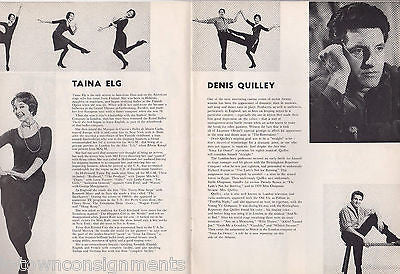 IRMA LA COUCE TIANA ELG DENIS QUILLEY VINTAGE THEATRE PLAY SOUVENIR PROGRAM - K-townConsignments