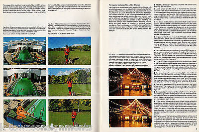 LEICA R-LENSES PHOTOGRAPHY EQUIPMENT VINTAGE LEITZ CAMERA LENS CATALOG 1983 - K-townConsignments