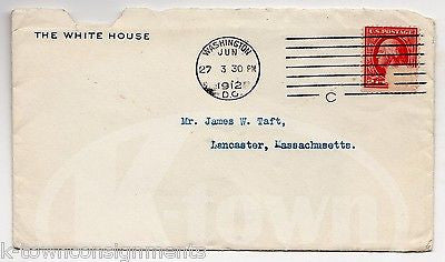 RUDOPLH FOSTER PRESIDENT TAFT CHIEF OF STAFF VINTAGE AUTOGRAPH SIGNED LETTER - K-townConsignments