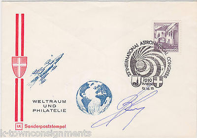 ALEKSEI GUBAREV RUSSIAN SPACE COSMONAUT AUTOGRAPH SIGNED SOYUZ POSTAL COVER 1972 - K-townConsignments