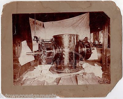 MYRON DAVIS INVENTOR ENGINEER INDUSTRIAL MACHINERY ANTIQUE PHOTOGRAPH ON BOARD - K-townConsignments