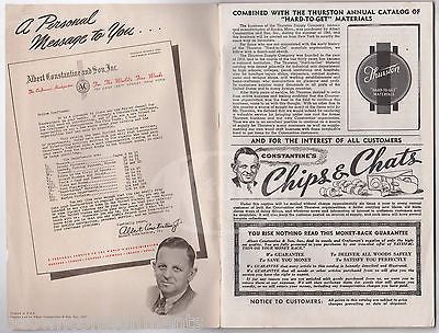 ALBERT CONSTANTINE WOODWORKERS MASTER MANUAL VINTAGE GRAPHIC ADVERTISING BOOKLET - K-townConsignments