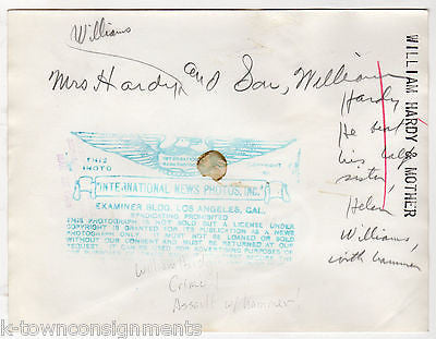 WILLIAM HARDY ASSAULTS WITH HAMMER VINTAGE CRIME STORY NEWS PRESS PHOTO 1935 - K-townConsignments