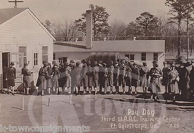FORT OGLETHORPE GEORGIA WAAC TRAINING CENTER VINTAGE WWII MILITARY WOMEN PHOTOS - K-townConsignments