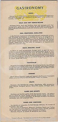 MEDITERRANEAN SOUTHERN FRANCE VINTAGE ATTRACTIONS HOTELS RESTAURANTS GUIDE - K-townConsignments