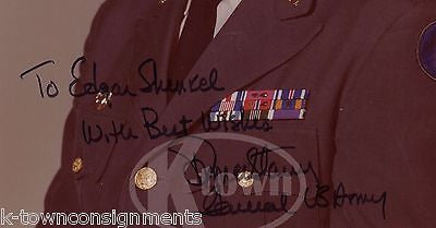 DONN STARRY US ARMY 4 STAR GENERAL VIETNAM AUTOGRAPH SIGNED MILITARY PHOTO - K-townConsignments