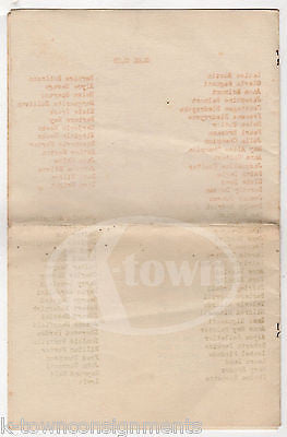 OLD SAYBROOK HIGH SCHOOL WWII UNCLE SAM GRAPHIC ART AMERICANA SHOW PROGRAM 1941 - K-townConsignments