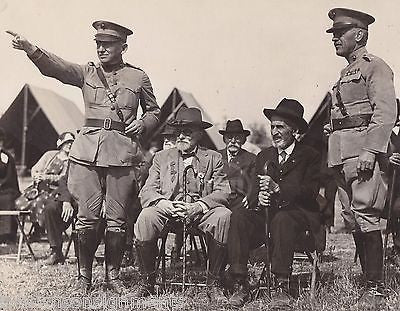 General John Lejune Dion Williams Antietam Civil War Vets 1920s News Press Photo - K-townConsignments