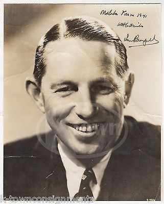 LOUIS BROMFIELD AUTHOR CONSERVATIONIST ANTIQUE FACSIMILE SIGNATURE PHOTOGRAPH - K-townConsignments